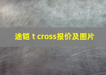 途铠 t cross报价及图片